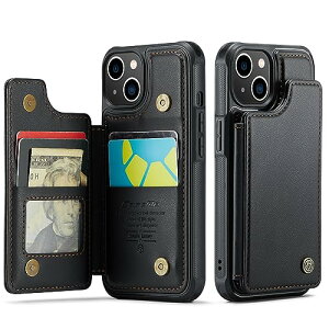 JDDLang iPhone13 �P�[�X �J�[�h���[ �w�ʃP�[�X�蒠�^ 13�蒠 iphone13 case ���� PU�v �X�^���h�@�\ �ϏՌ� ����h�~ �g�уJ�o�[ �A�C�t�H�� 13�P�[�X �S�ʕی� ��G�肪�ǂ� �l�C �㎿ 6.1�C���`�Ή�