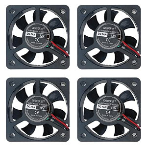 PENGLIN 4PCS pt@ 5010 12V X[uxAO t@ 3Dv^t@ 50mm X 50mm X 10mm DCt@ É ^ PCt@ pN[[ CPUN[[ t@