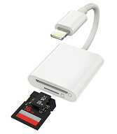 iPhone SDカードリーダーMicroSDフラッシュカード変換アダプターアイフォンライトニングに マイクロSD TF…
