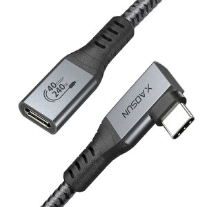 XAOSUN USB4 P[u Thunderbolt 4 Ή 0.5M L^ USB Type-c P[u 40Gbps] 240W}[d 8K@60Hzfoiphone15 pro maxAipad ProAMacbook Pro Am[gp\R @Ή