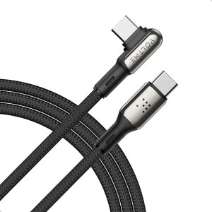 VOLTME USB C P[u L 100W/5A PD3.0 }[d iC҂ ^Cvc P[u E-marker`bv L^ LEDCgt type-c P[u MacBook/iPad/iPhone 15/Galaxy S24/Pixel/Google/HP/Switchtype-cfoCXΉ cto