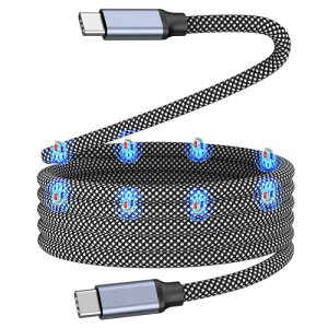 Magtame ^Cvc_P[u Ύ[ 240W/5A}[d type-cP_[u QC4.0/PD3.1Ή usbc-usbcP[u_ RlN^ diC iPhone15/MacBook/iPad/Samsung/Xperia Galaxy/XperiaΉiubN-1Mj