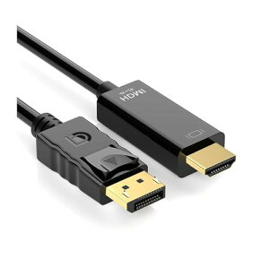 DP - HDMI ϊP[u 4K30Hz P` bLRlN^[ DP|[gڂꂽm[gPCAfXNgbvPCT|[gAerAj^[Ȃǂ̃foCXɏo͉\ł 1.8m ubN