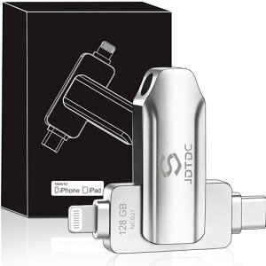 Apple MFi FiPhone128GBtbVhCu iPhone obNAbv iPad USB ACtH USB tbV Lightning ACtH ACpbg X}z ʐ^f[^ۑ^CvC U