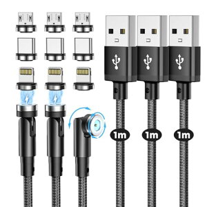 }Olbg [dP[u CP[u1M/3{Zbg/9C[q/360x+180x] }OlbgUSB [dR[h CgjOA}CNUSB Type-C RlN^  ho E For iOS & Android USB Magnetic