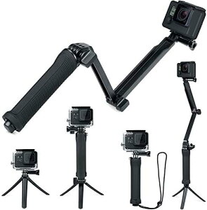 FitStill 3wayOr Go Pro Hero 13/12/11/10/9/8/7/6/5/4/3/2/1 Sessionт̑̃ANVJp O\ŐLk\ȎB_|[ nhObvX^ht