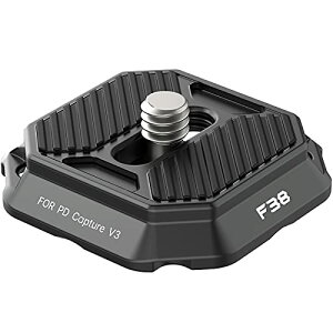 Ulanzi �X�y�A�V���[ �N�C�b�N�����[�X�v���[�g F38�V���[�Y&�s�[�N�f�U�C���Ƃ��Ή��\ �A���J�X�C�X�Ή��݊�38mm�W�� 1/4"�l�W QR�v���[�gArca-Swiss�K�i �O�r�A�N�Z�T���[ �����A���~�� ��჌