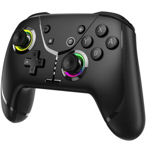 FONLAM Switch�Ή� �R���g���[���[ Switch2/OLED/Lite���Ή� ���� �Q�[���p�b�h PC/iOS/Android/Steam Deck�Ή� �h���t�g�Ȃ��z�[���X�e�B�b�N �W���C���G�C�� �}�N�� RGB���C�g ����/�蓮�A�� �V���[�e�B���O
