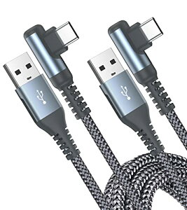 USB C P[u L 2M/2{ZbgSweguard ^Cvc }[d QuickCharge3.0Ή USB Type C P[u iPhone 16 /iPhone 15 ACz16 15,iPad ProASamsung Galaxy S25 S24 S23 S22 S10,Sony,Huawei,Pixel  usb c@Ή (D)