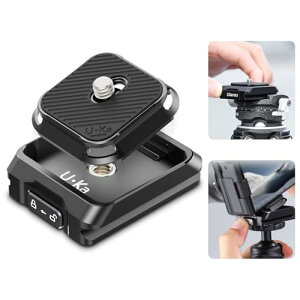 Ulanzi UkapNCbN[XZbg F38v[gΉ JANZT[ 38mm AJXCXΉ݊ NCbNV[ NCbN[Xv[g NCbN}Eg ɂݖh~ 1/4"lW 3/8"lWA