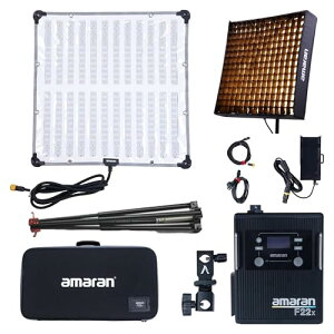 Aputure Amaran F22x BeCg200W ܂ݎ \ TCY60*60cm CRI ?95CTLCI ?98 Fx2500K-7500K 7510lux @1m(7500K) Av 9ނ̏Ɩ iK \tg{bNXt BepLED
