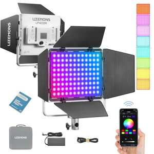 GODOX LITEMONS LP400R RGBW LEDplCg rfICg CCT fAFx 1800K-10000K 36W pCg HSI[hGEL[ht 14 FXCg Ao͏ƖT|[gAPP CgQ[