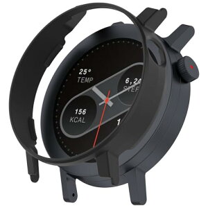 For CMF By Nothing Watch Pro 2 �P�[�X Mosasa CMF By Nothing Watch Pro 2 �p �ی�P�[�X �S�ʕی� �����ȒP PC�f�� �y�� �L�Y�h�~ �ϏՌ� �h�o �ی�J�o�[�i�u���b�N�j