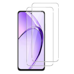 2枚セットFor OPPO A3 5G ガラスフィルム オッポ A3 5G 液晶保護強化ガラスフィルム larfbulroc日本製素材旭硝子製・高硬度9H ・高透過率・耐衝撃・防塵・飛散防止・指紋防止・画面鮮やか高精細・