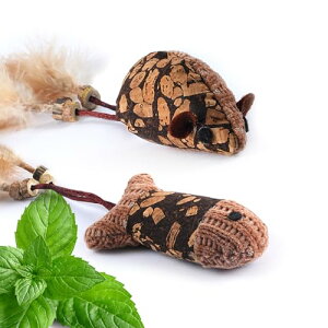 GHOSTCAT 猫 おもちゃ 噛むおもちゃ 2点セットまたたび 猫歯ぎしり用 ネズミ 魚 頑丈なおもちゃ ぬいぐるみ 一人遊び 羽のおもちゃ 天然安全 歯のクリーニング 運動不足 ストレス解消 肥満解消