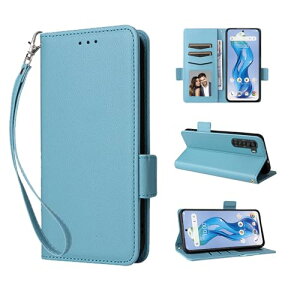 For Blackview Wave8/Wave8C/Oscal Flat 2/Flat 2c �p �P�[�X �J�o�[ �蒠�^KONXISA���z�^ �X�}�z�P�[�X �T�C�h�}�O�l�b�g�J�� �P�[�X �J�[�h���[ �X�^���h�@�\ �����Y�ی� ���烌�U�[�[+TPU�P�[�X �v�̎���