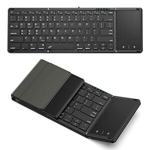 Omikamo L[{[h CX ܂ݎ ipad L[{[h Bluetooth ^b`pbht pz tTCY  }`yAO Android/iOS/Windows/Mac/GoogleΉ USB-C[d p^Ot ^ y