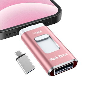 pAvsv AoȒPPhonepUSB 4in1 USB128GB phonepOt USB3.0 ^Cvc usb[ IOS/Android/PC/MacɑΉ phonep obNAbv Avsv X}z usb p