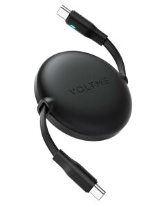 USB Type C �P�[�u�� VOLTME ����莮 USB-C to USB-C 100W 5A PD3.0 �}���[�d �^�C�vc �P�[�u�� �������^�C�v �f�[�^�]�� 480Mbps ���܂Ȃ� �y�� �R���p�N�g LED���C�g�t�� iPhone 15�AMacBook