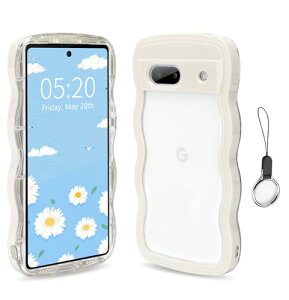 HILEGENER Google Pixel 8A ���킢�� �P�[�X �g��t���[�� ���˂��� �ϏՌ� �O�[�O�� �s�N�Z��8A 6.1�C���`�p����~�� �X�}�z�P�[�X�E�F�[�u �f�U�C�� ��Ƀt�B�b�g �X�}�z�J�o�[ �؍� ���� �����p 