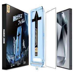 MAGIC JOHN galaxy s24 ultra �p �t�B���� 2���Z�b�g �K�C�h�g�t�� �����z�� �\��₷�� �M�����N�V�[s24 �p �ی�t�B���� �w��h�~ ��U�h�~ �M�����N�V�[s24 ultra �p �t�B���� �X�N���b�`�h�~