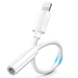 iPhone CzWbN ϊA_v^[ 2024AbvO[h Lightning - 3.5 mm 3 & 4 CzϊA_v^ ʘb/y/ʒߑΉ MFiF DAC HIFI 24bit/96KHz GAEF ϋv& TPEގ iPhone