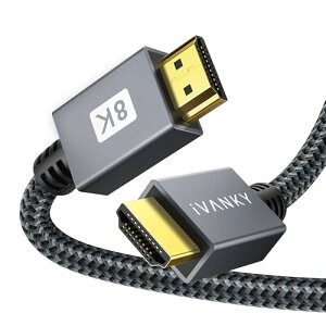hdmi P[u8K 60Hz 2m iVANKY hdmi 2.1 cable TV ȂǓKp hdmiP[u 4K(120Hz) eARC/48Gbps/UHD/HDR10+/3D/ C[Tlbg/HDCP2.3Ή hdmi Nintendo Switch PS5/3 Fire TVȂǓKp