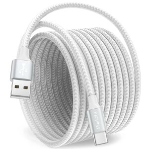 Huukein USB Type C P[u3m/^CvC P[u  QC3.0Ή }[d USB-C & USB-A 2.0 P[u fh~Phone 16/15 16/15 Pro 1615 Plus/Galaxy S24 S23 S22 A53/FireHD10 8̑ Android  USB-C@Ή