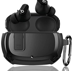 Beats Studio Buds + P[X Beats Studio Buds Jo[ Ausrann n[h TPU SȃbNt Jrit CX[dΉ LEDCg  SʕیP[X ϏՌ h~ h~ ho (u