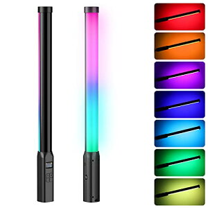 Ulanzi LEDrfICg 360°RGBBepCg nhwhCg 2500-9000KF 2600mAh Type-C[d 20FX[h iK o[Cg BeƖCg 1/4C`lWt Px