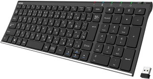 Arteck HW193 2.4G CXL[{[h{z XeXX`[ y tTCYL[{[h eL[t Rs[^[AfXNgbvAPCAbvgbvASurfaceAX}[ge