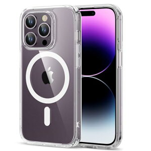�ČRMIL�K�i�EMagsafe�Ή�ESR ��phone14pro max �P�[�X MagSafe�Ή� �ϏՌ� �ČRMIL�K�i ���ɋ����w�� ���C�����X�[�d �X�g���b�v�z�[���t�� iPhone 14 Pro Max �P�[�X �A�C�t�H��14�v���}�b�N�X�p HaloLock����