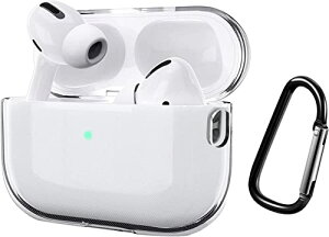 2024������ELYBYYLE for AirPods Pro 2 �P�[�X TPU�f�� AirPods Pro2 �p �P�[�X ���C�����X�[�d�\ �y�� �L�Y�h�~ �X���� �ϏՌ� �h�� �h�o �����h�~ �_�炩�� AirPods Pro2�p �ی�J�[�o �N���A