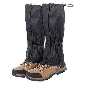 LOYELEY アウトドア レッグカバー 登山用ゲイター 撥水 汚れ防止 雪よけ 砂よけ 泥除け 泥はね防止 通気 軽量 調整可能 簡単 着脱 登山 草刈り トレッキング 男女兼用