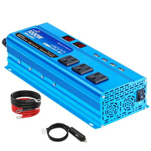 LVYUANiNGj gCo[^[ 12V/1000W(u2000W) DC12Vij AC100Vi𗬁j ϊ 50HZ 60HZؑ Ԓ/zd/hБΉ ً}ő劈 d̑΍I1N +ivCۏ 