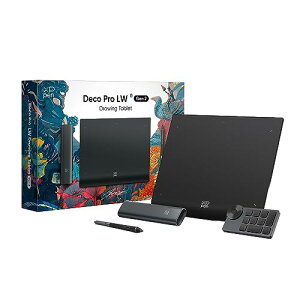 XPPen ペンタブ X3 Proペン ペンタブレット 16Kレベル筆圧検知 11x7インチ 左手デバイス付き ワイヤレス接続 2年メーカー保証 お絵かきソフト付 Android Windows macOS Linux対応 イラスト 動画編集 Deco Pro