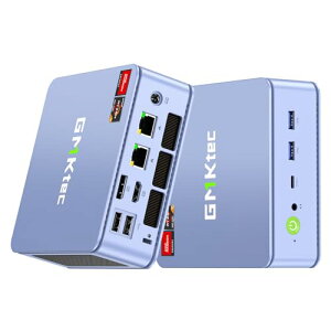 GMKtec ~jPC AMD Ryzen 7 5825U (8C/16T Max.4.50GHz) mini pc 32GB+1TB SSD Windows11 Pro ~jp\R 3ʓo 2.5Gbps LAN WiFi6 Bluetooth5.2 Nucbox M5 Plus ^pc
