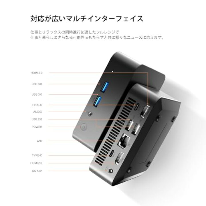 楽天市場】ミニPC 第12世代インテルAlder Lake N100 T9 Windows11 Pro 