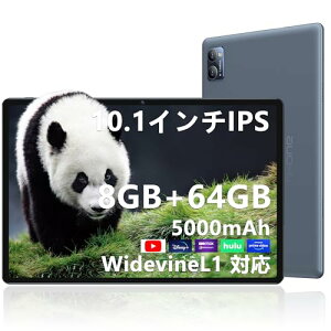 Android ^ubg 10C` Wi-Fi f 8GB+64GB+1TB TFg 2GHz CPU AhCh 13 ^ubg PC WiFi Widevine L1 1280*800 IPS 5000mAh Type-C OTGΉ e Youtubep