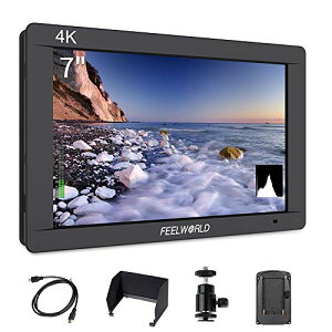 Feelworld FEELWORLD FW703 JrfIJpj^[ 7C` IPS ^ HD 1920x1200 3G-SDI 4K HDMI o/ {ݒ IJ tB[hj^[ ჌t fBXvC JBemFp 