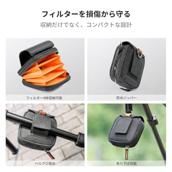 楽天市場】K&F CONCEPT 82mm 磁気アダプターリング+GND8+ND8+ND64+ 