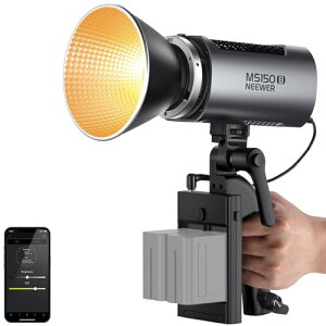 NEEWER MS150B 130W FLEDrfICg ~jyCOBCg AƖBeCg X^WICg Cg 2.4G/APP 200000 lux/0.5m 2700K-6500K CRI97+ 12Ɩ Bowens}Eg OBe 2dIvV