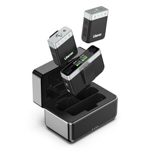 Ulanzi U-Mic CX}CN s}CN xA}CN 200M` 2.4GHz 20ԃobe[쓮 O̉̓[h mCYLZO uڑ yAO [[dP[Xt 