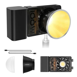 ZHIYUN CINEPEER CX100 100W BeCg oCJ[ 2700-6500K COBCg f搻/CuXg[~O/rfIBe/X^WIBep