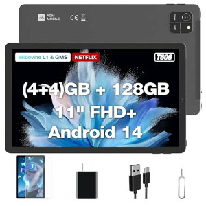 ^ubg 11C` Android14 Widevine L1Ή 8GB+128GB RACPU 1920*1200𑜓xFHDfBXvC 7000mAhobe[ GPS+GMSF+F+e+ʕ+OTGAhCh^ubg {戵t