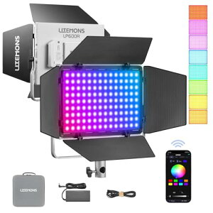 GODOX LITEMONS LP600R RGBW LEDplCg rfICg CCT fAFx 1800K-10000K 60W pCg HSI[hGEL[ht 14 FXCg Ao͏ƖT|[gAPP CgQ[