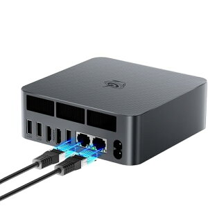 Beelink ~j PC EQR5 Mini PC Ryzen 7 5825U 8C 16T (2.0~4.5GHz) 16GB RAM 500GB NVME SSD/WiFi 6/BT 5.2/Typc 3.0+2*HDMI 4K@60Hz 2 ʏóA2.5 C` HDD/SSD T|[g