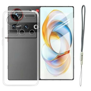 For ZTE Nubia Z70 Ultra/Z70S Ultra �P�[�X �N���A YILLIONS �w��h�~ TPU�f�� ���ϖh�~ �ϏՌ� �y�E���^ �ی�J�o�[ �X�}�z�P�[�X �����h�~ ZTE Nubia Z70 Ultra/Z70S Ultra �J�o�[ (�N���A)