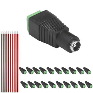 NAqiClearhillj20Zbg 5521DCXdRlN^10{ZbgiԁEC[j | 5.5mm x 2.1mm dWbN\Pbg | 5V/12V/24V LEDe[vCgEhƃJpP[uC[Gh