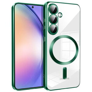 Galaxy S25 pP[X MagneticΉ CX[d y^ TPU \tg MNV[ s25 pX}zP[X }Olbg ϏՌ ČRMILKi擾 ϖh~ ϋv Xgbvt  gуJ